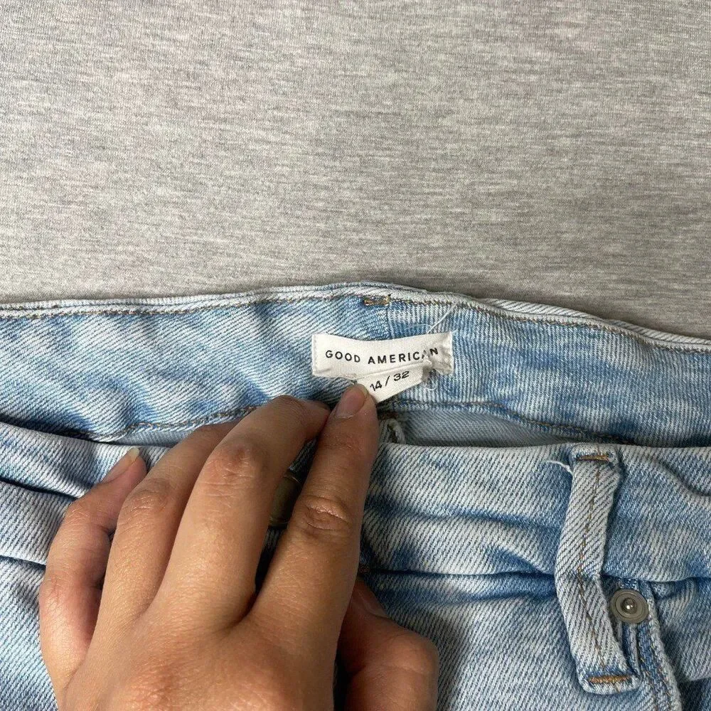 Good American Women’s Good Legs High Waisted Jeans - Size 14 - Picture 15 of 16